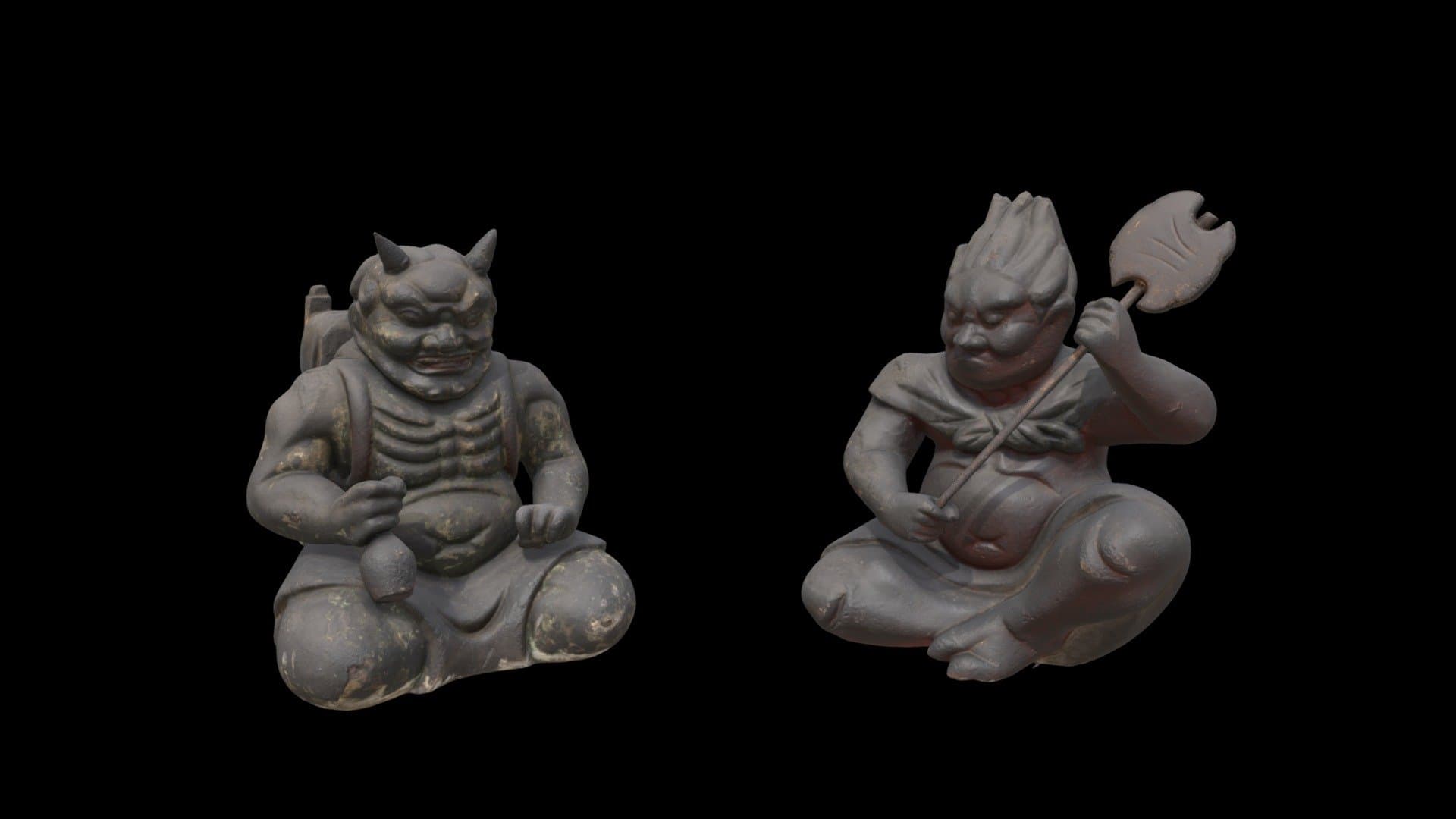 2012.40 Seated Zenki and Koki