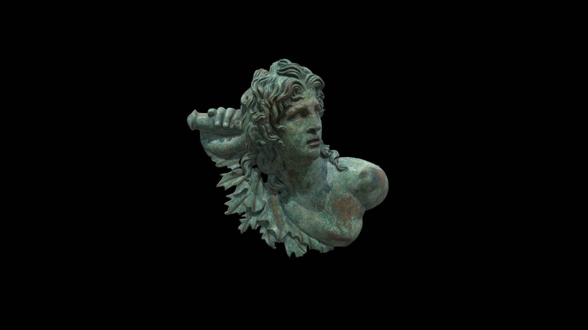 1985.184 Tritoness or Scylla Relief Applique