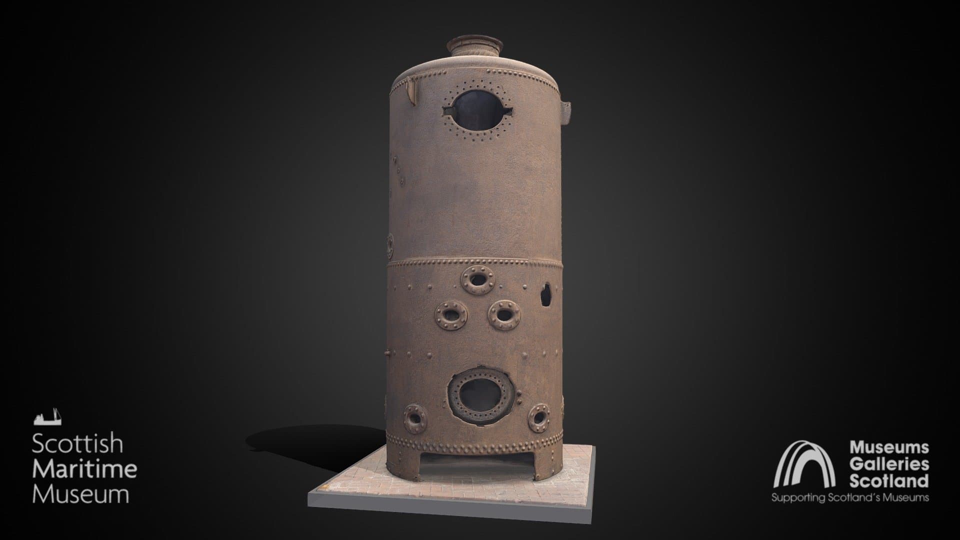 Boiler from the puffer “VIC 32”