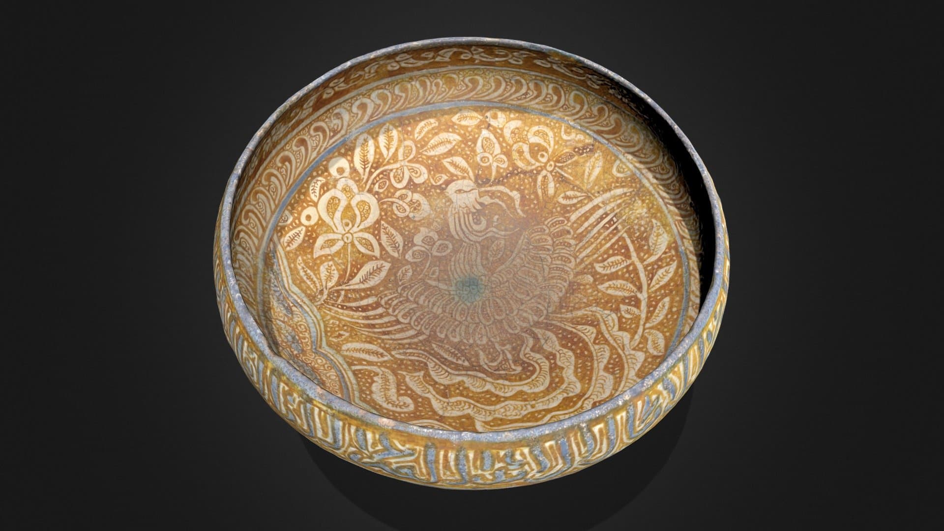 Ikhanid Bowl, 13th C CE