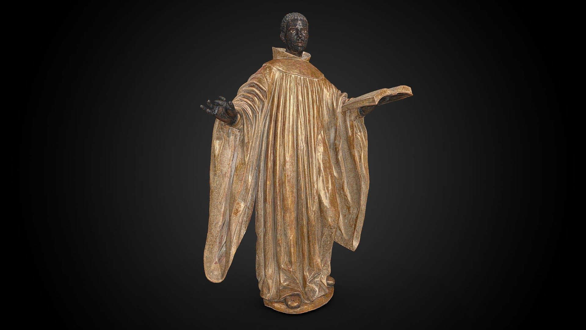 Saint Benedict of Palermo, c. 1734 CE