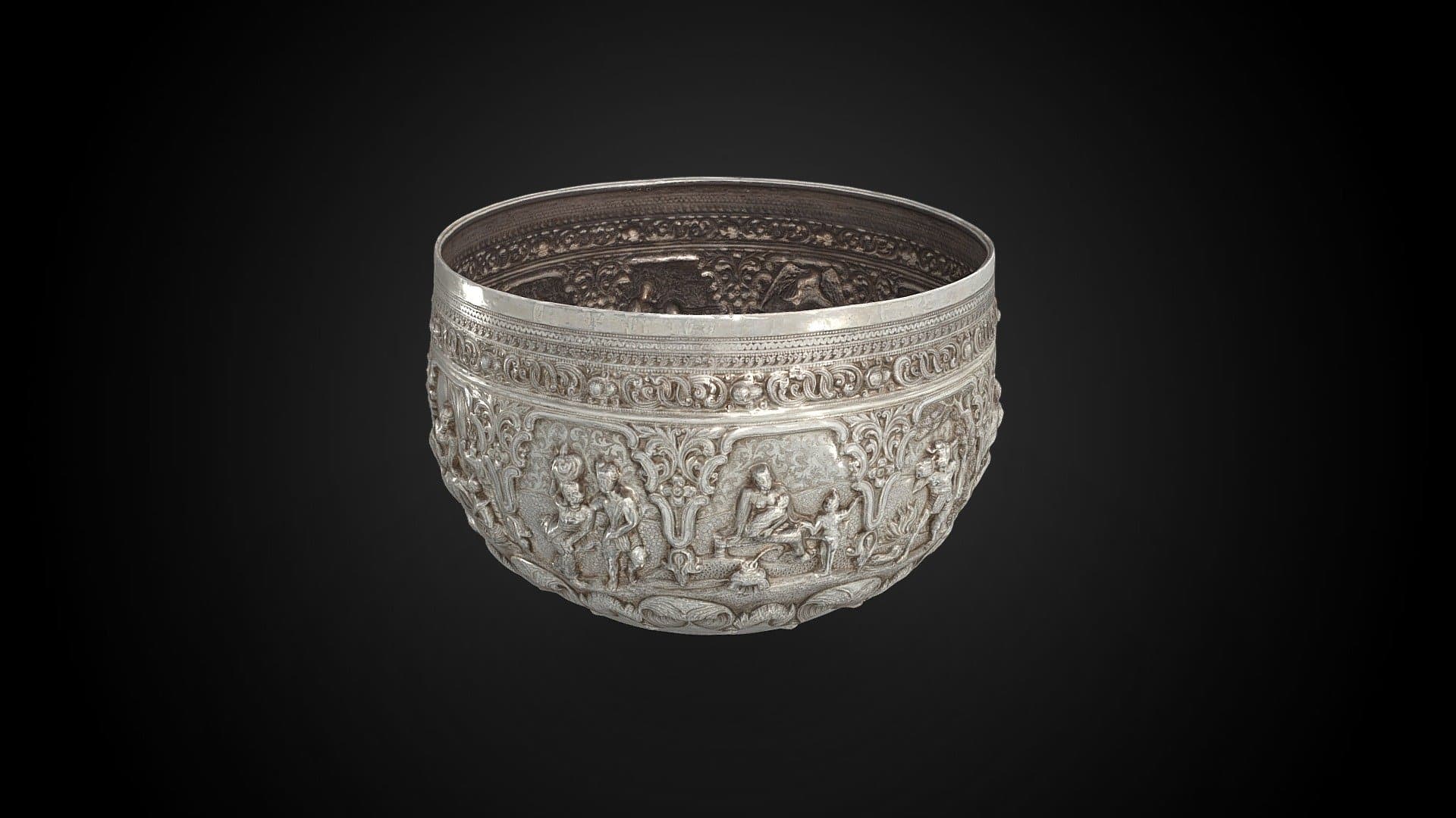 Silver Offering Bowl, c. 1880 CE