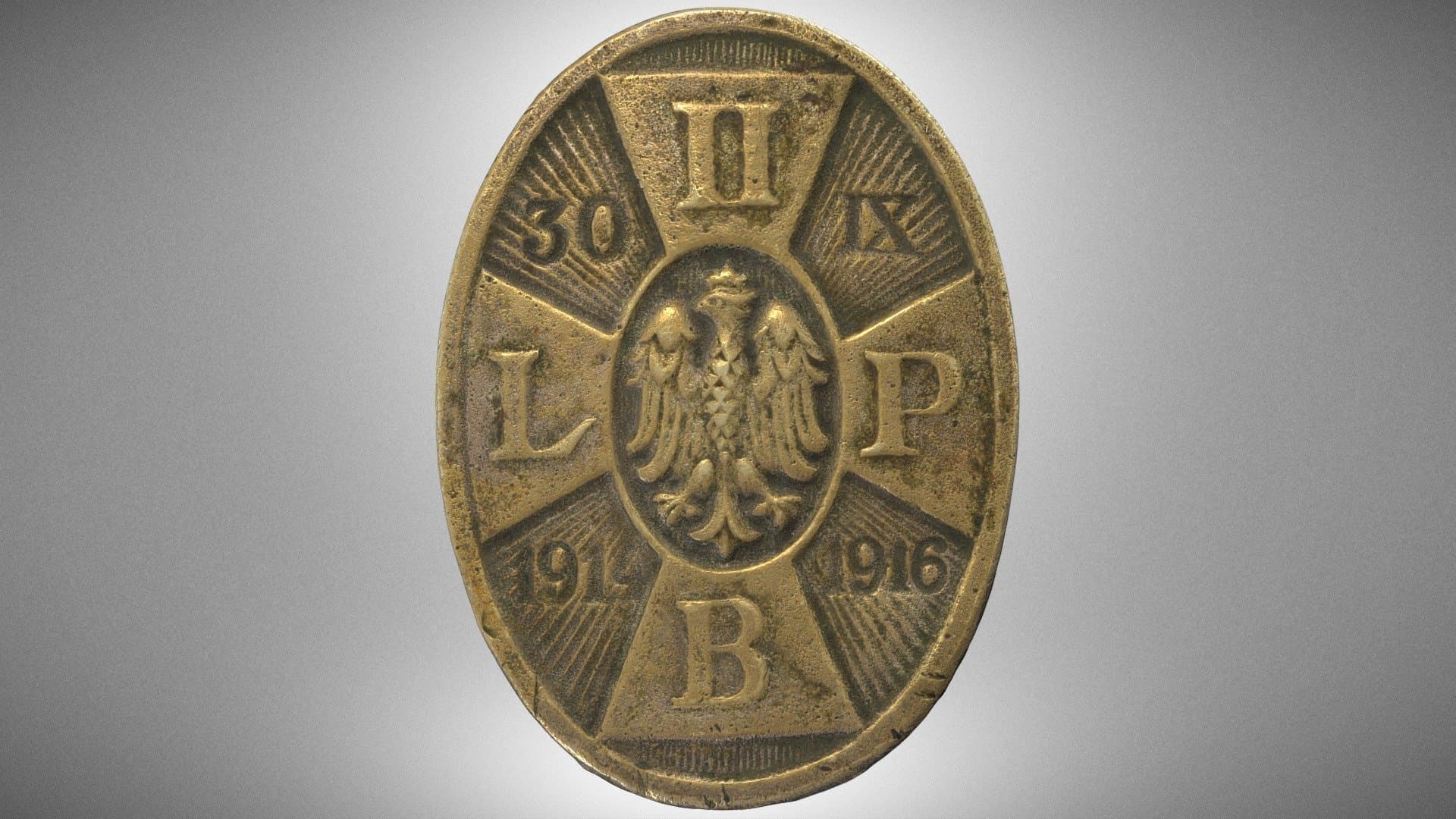 Badge – II Brigade of the Polish Legions