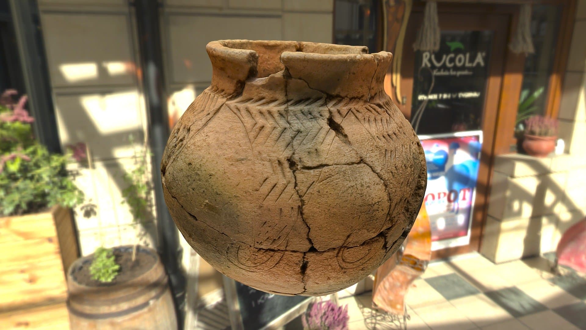 Iron Age nomad pot P2K2B1S3