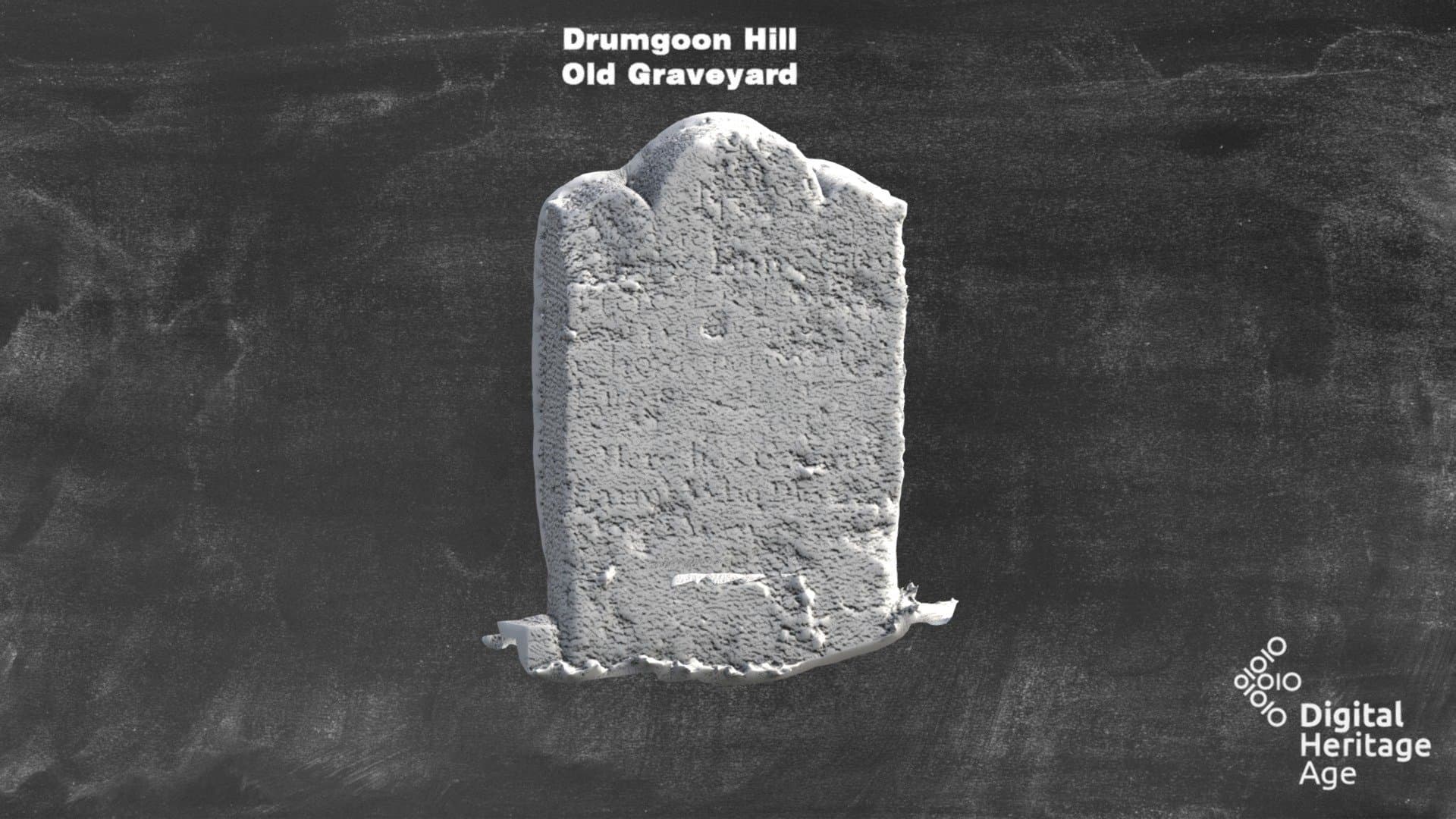 Drumgoon Hill - Old Graveyard Headstone 482