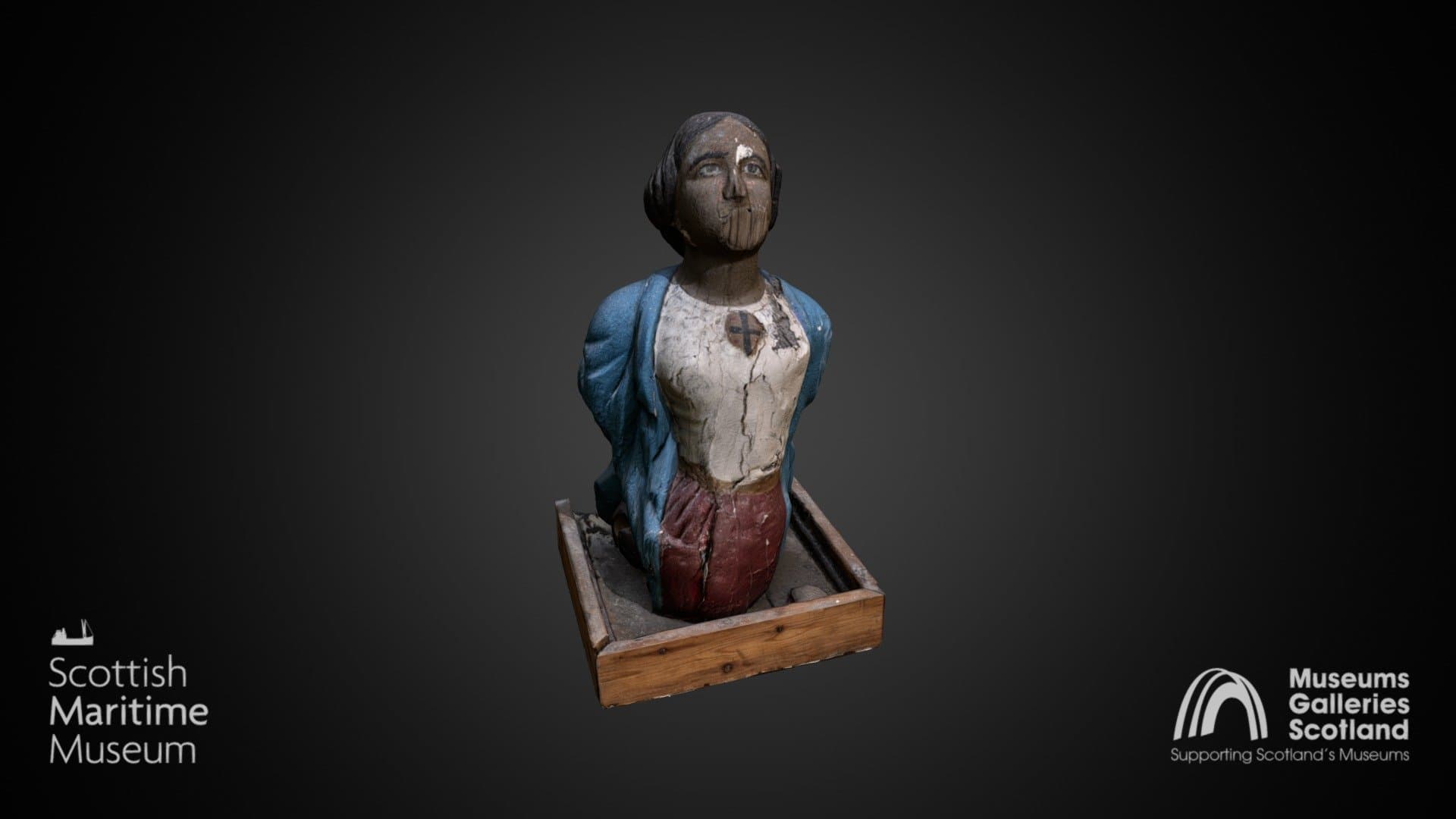 Figurehead of  SV "Ellen and Mary"