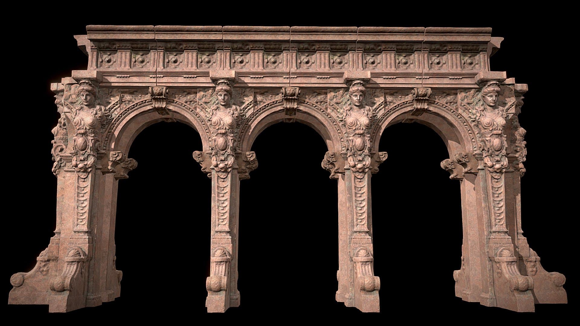 Red Sandstone Heidleberg Pieces