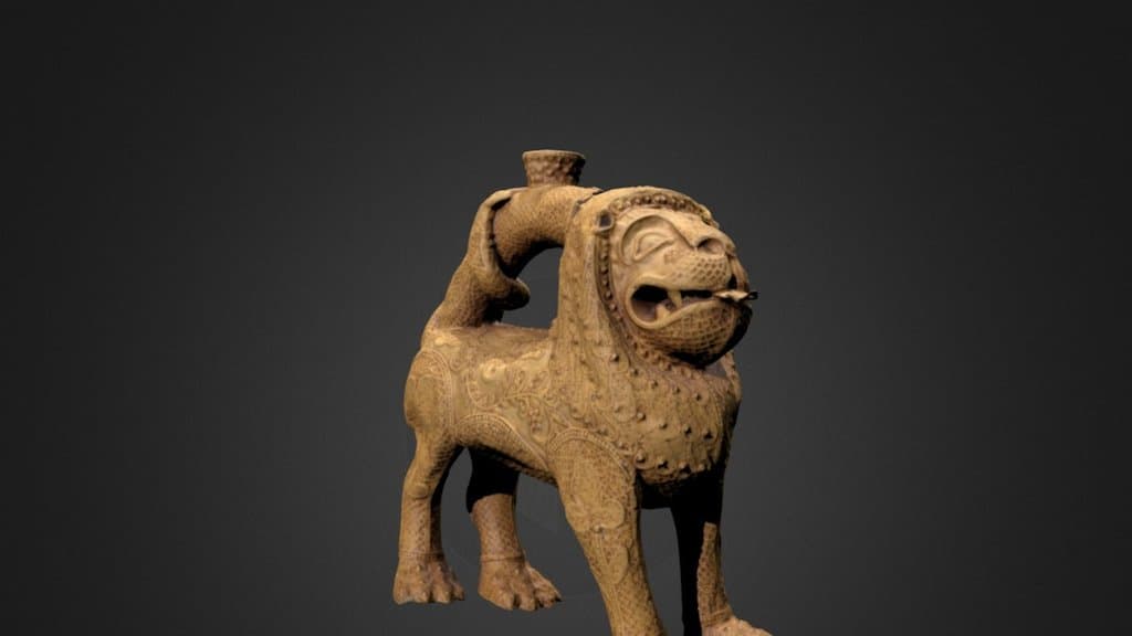 Lion Statuette, c. 1200