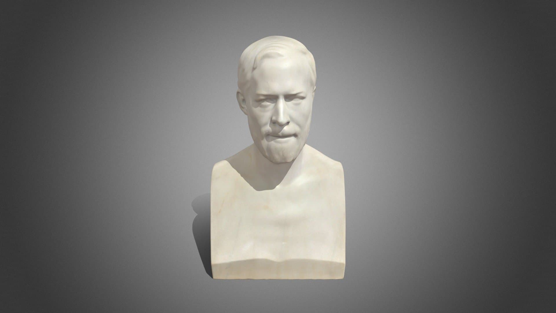 Marmorbüste: Heinrich Rudolf Hertz
