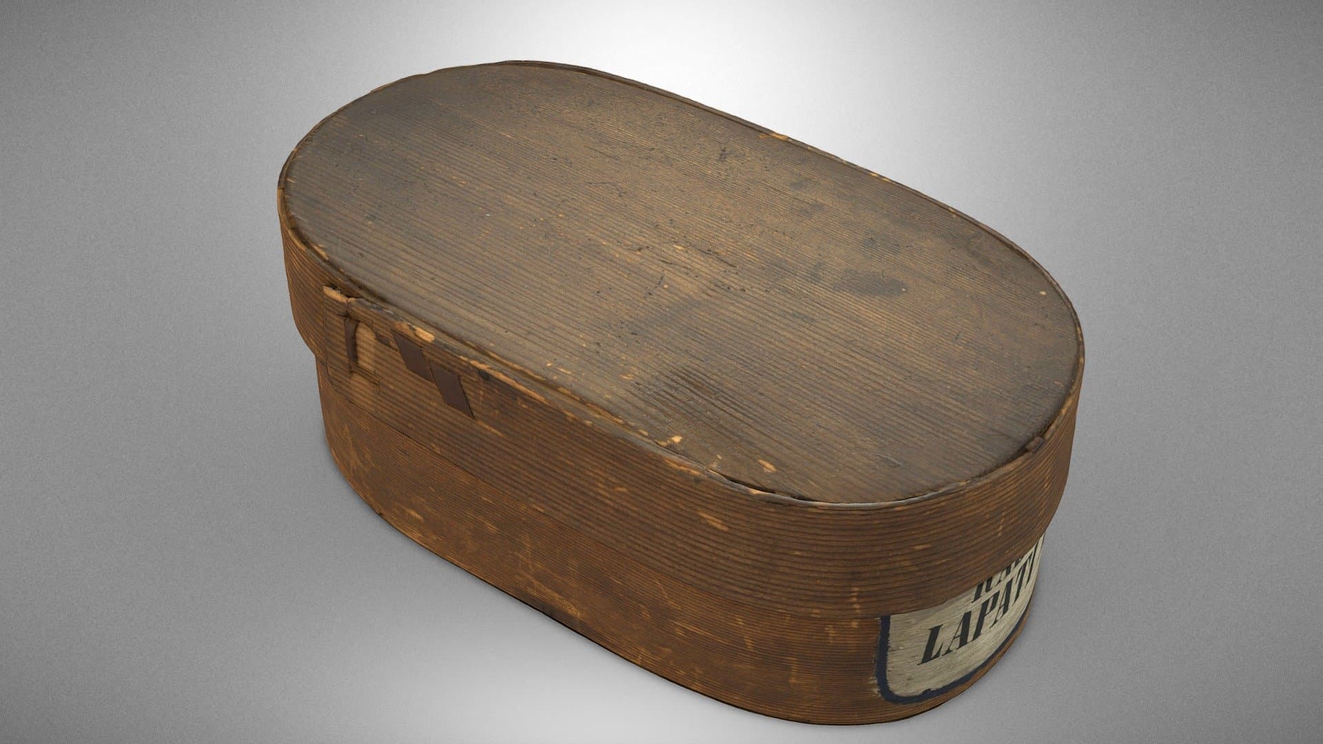 Apothecary box for bitter dock root