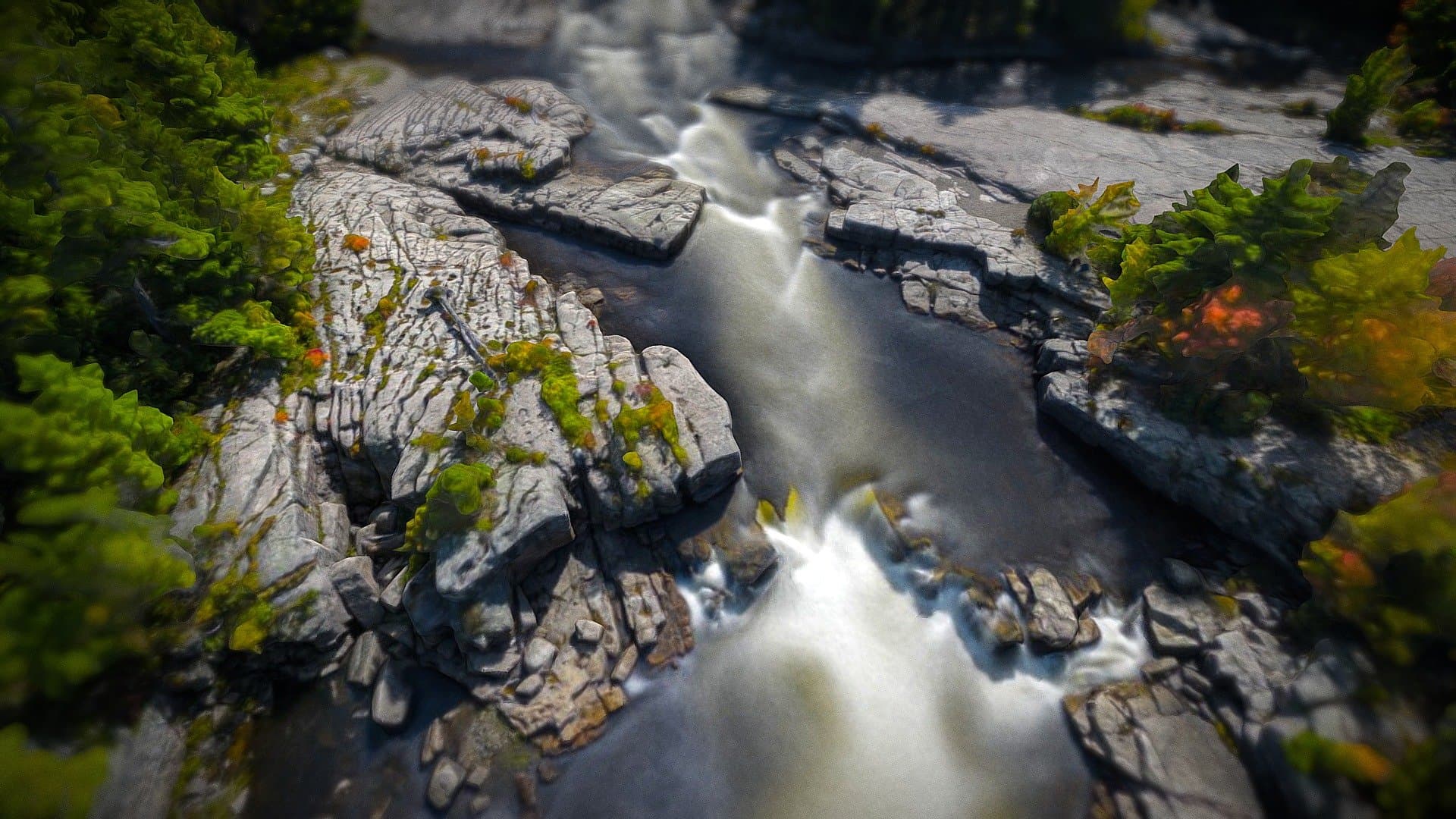 Pabineau Falls, New Brunswick, Canada