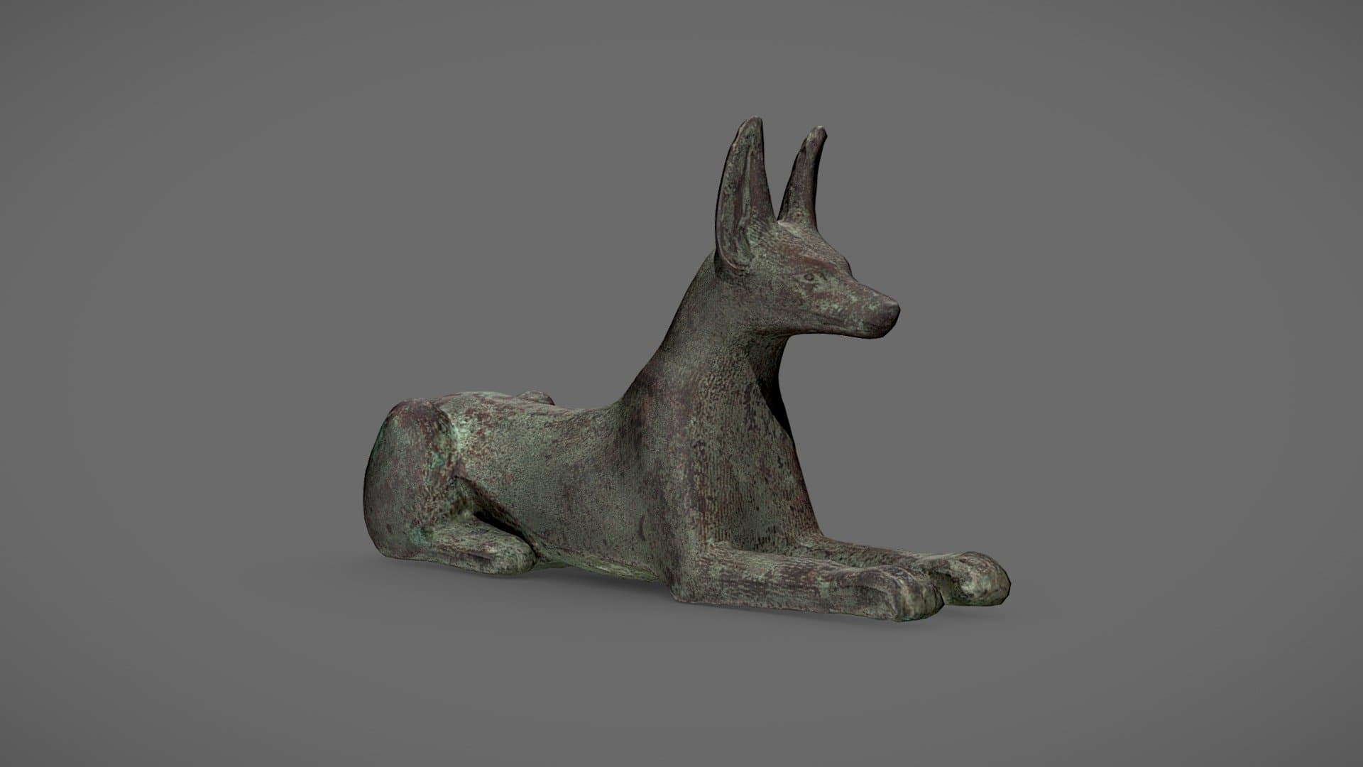 Statuette of a Jackal
