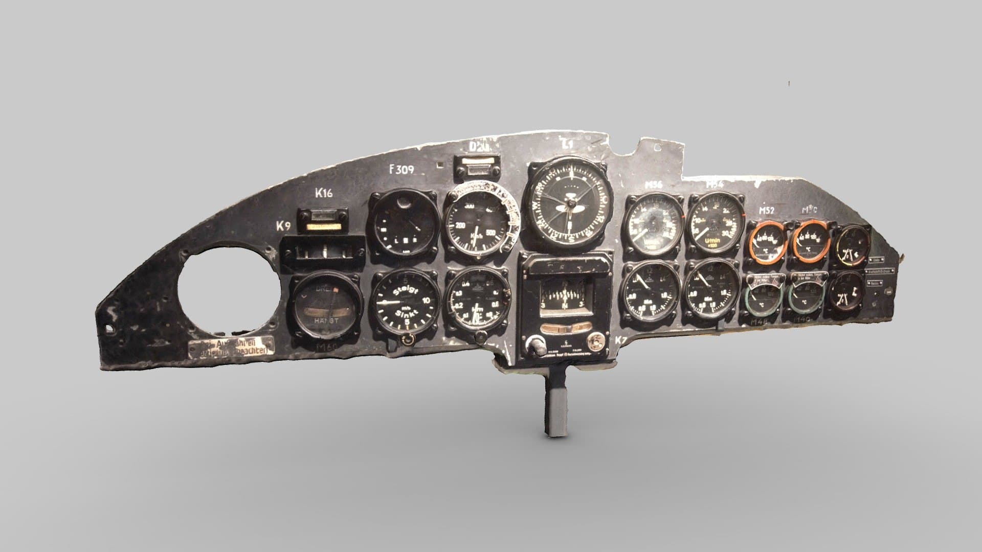 Heinkel HE 111 Instrument Panel
