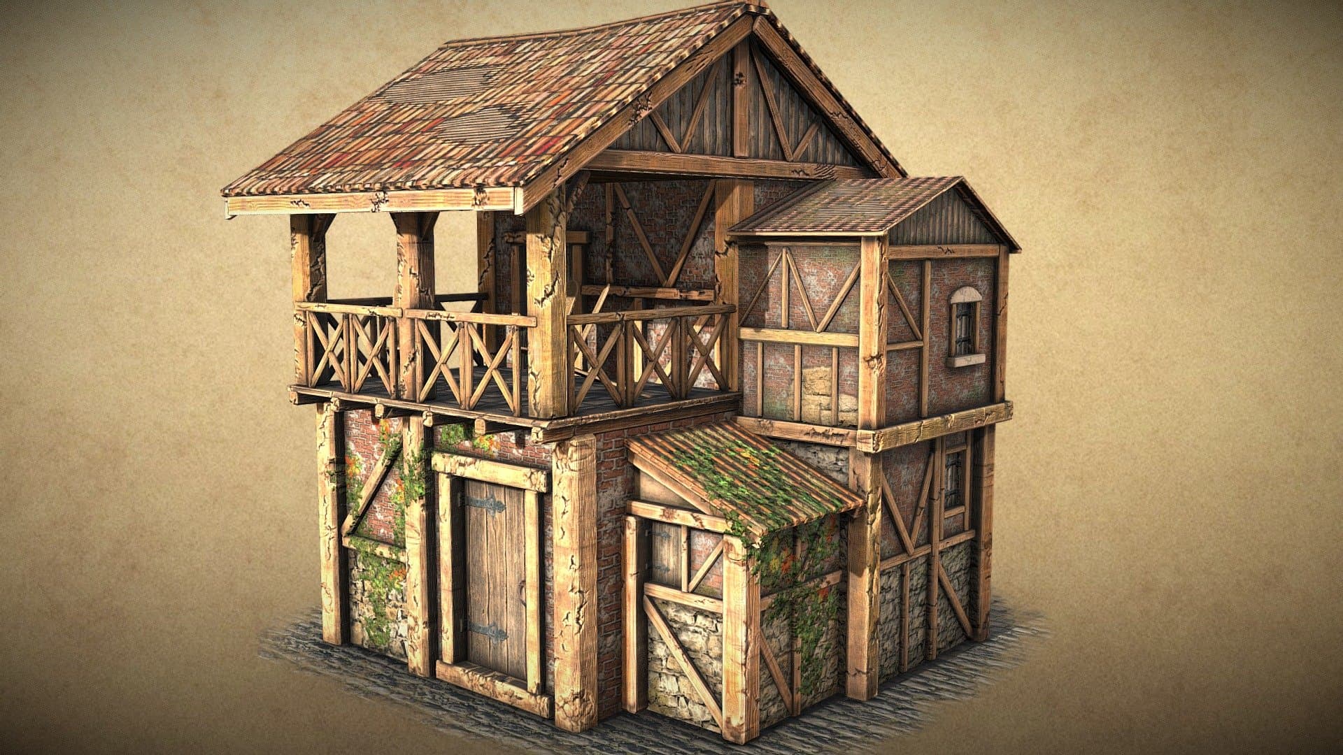 Romano-British House in Medieval London - free