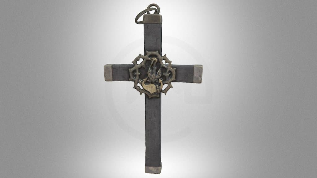 Cross from the collection of patriotic jewelry