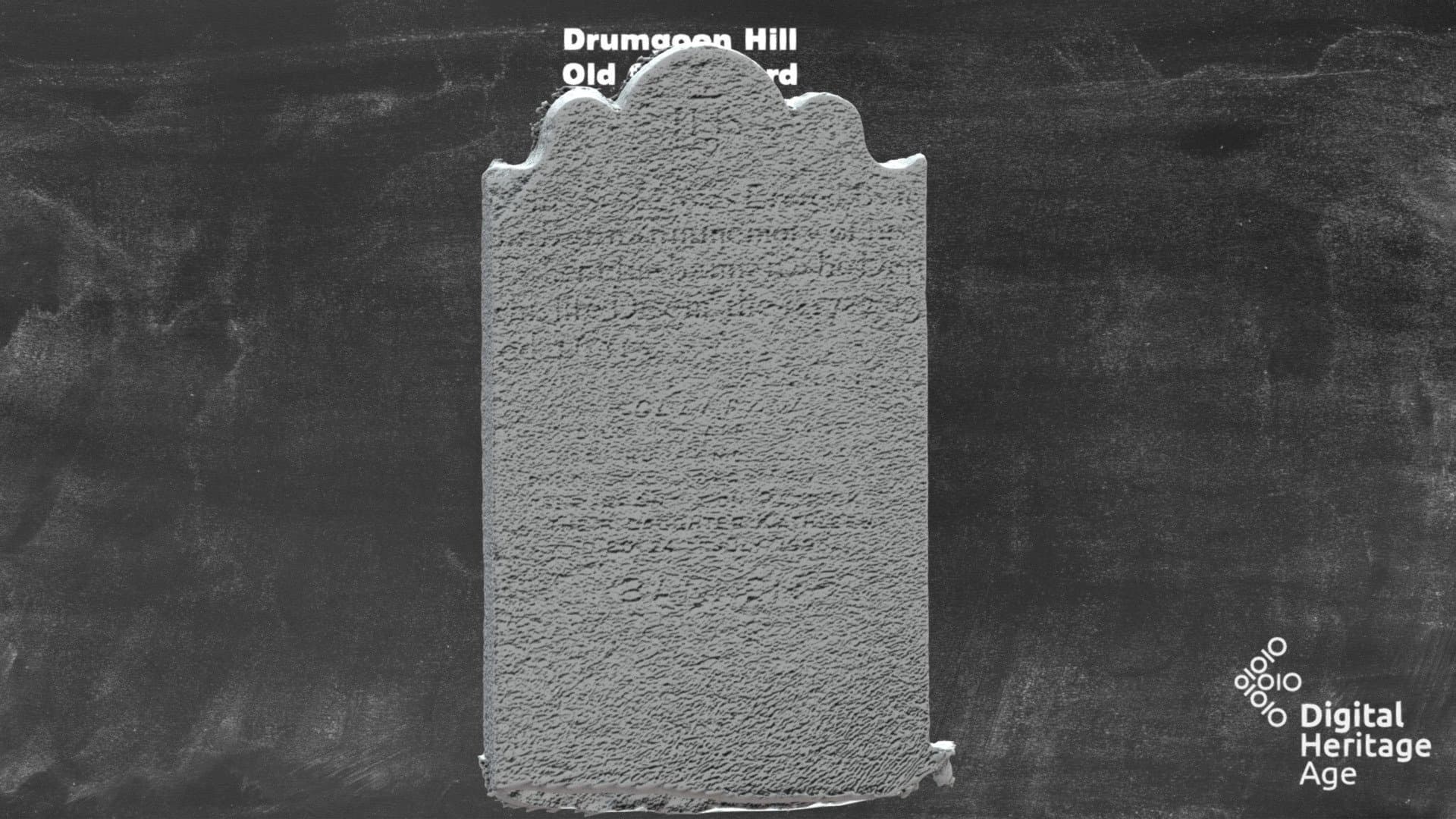 Drumgoon Hill - Old Graveyard Headstone 451