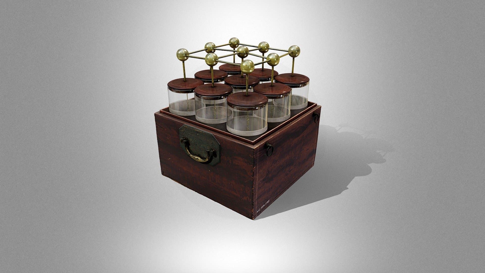 Batteries of Leiden jars