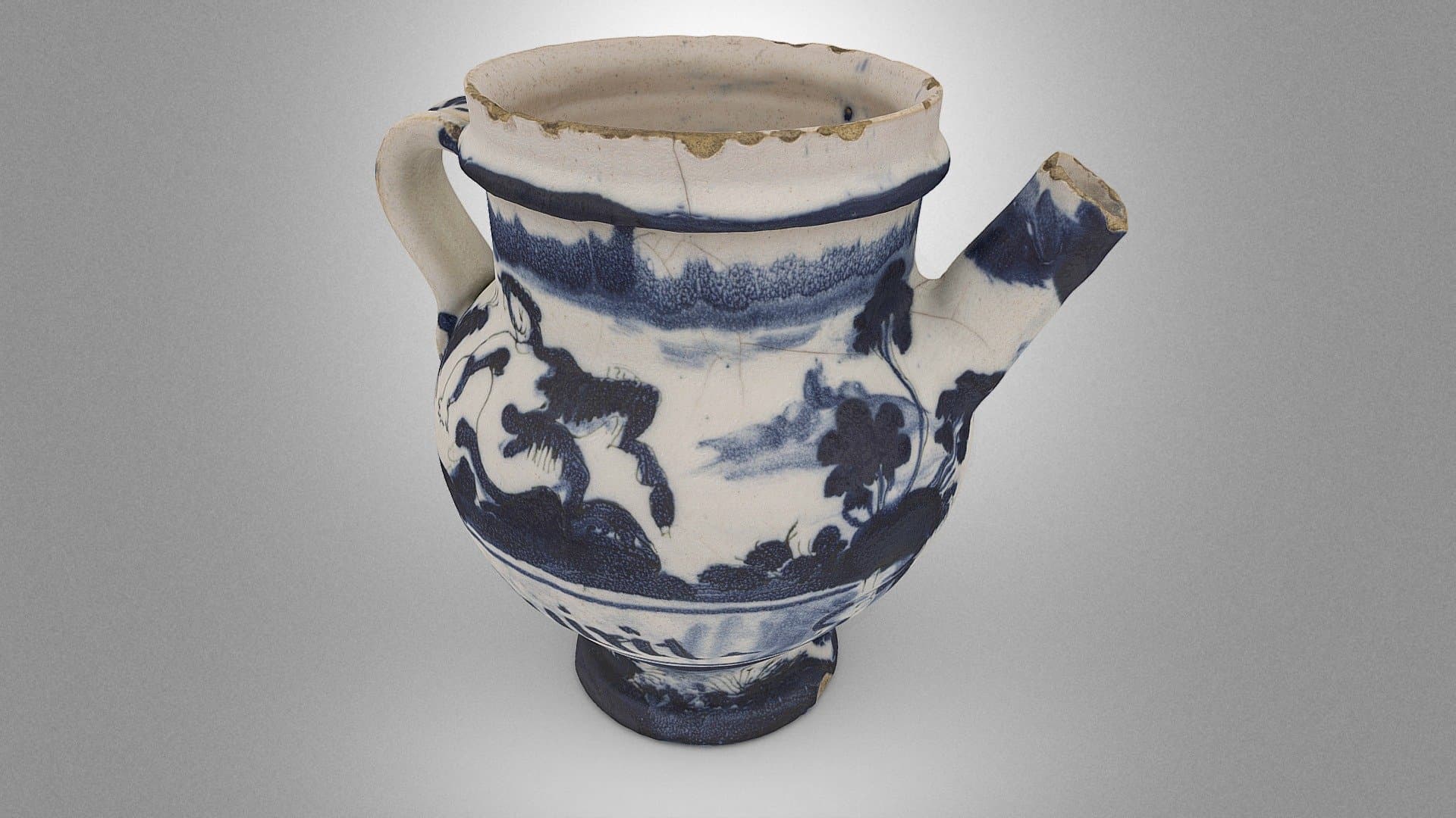Apothecary vessel for liquorice syrup