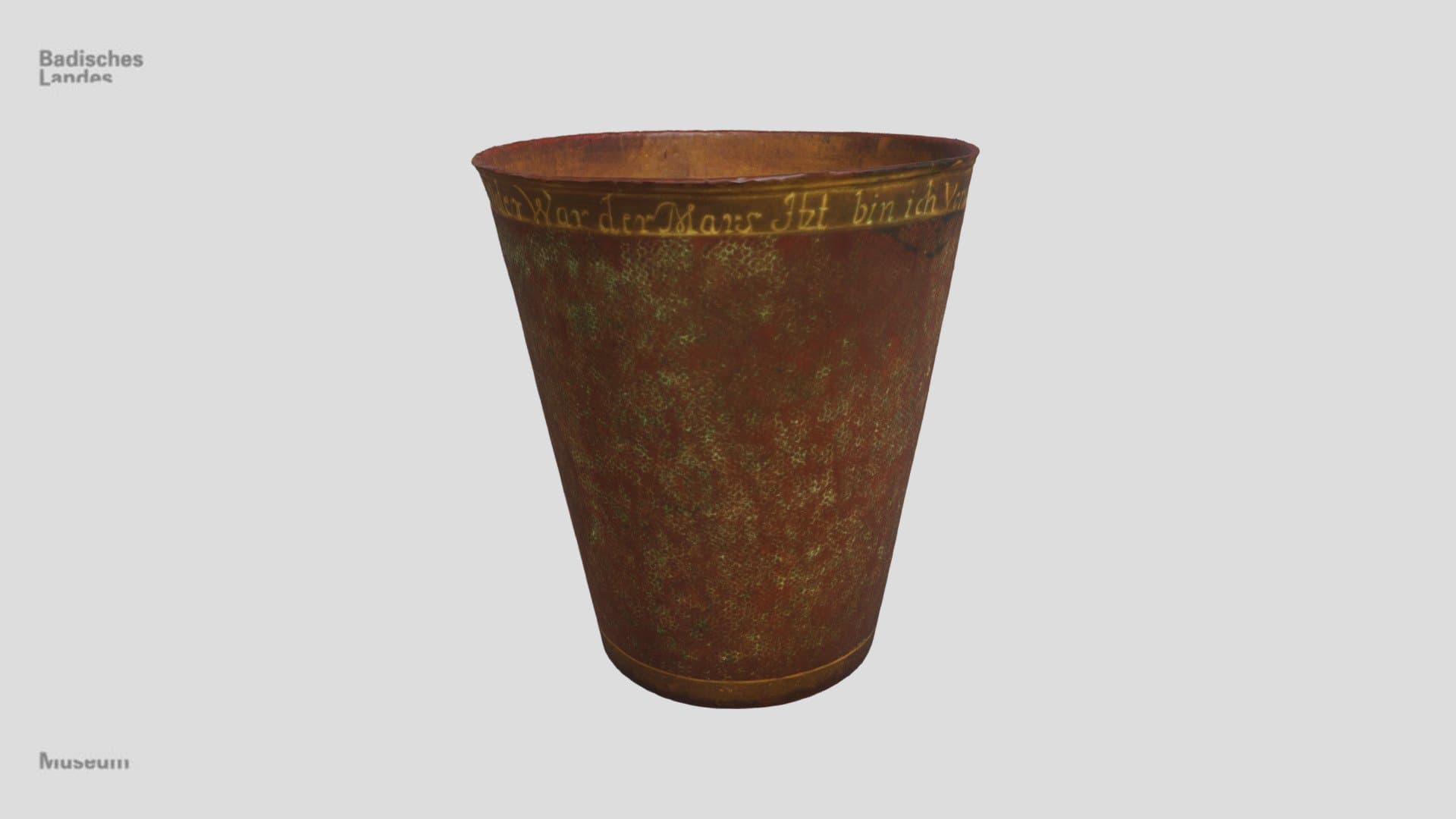 Becher aus Herrengrunder Kupfer