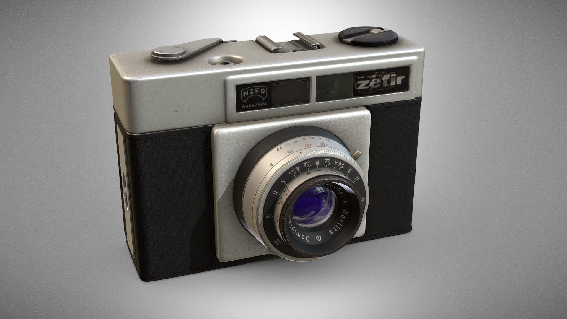 Zefir camera with Domiplan lens