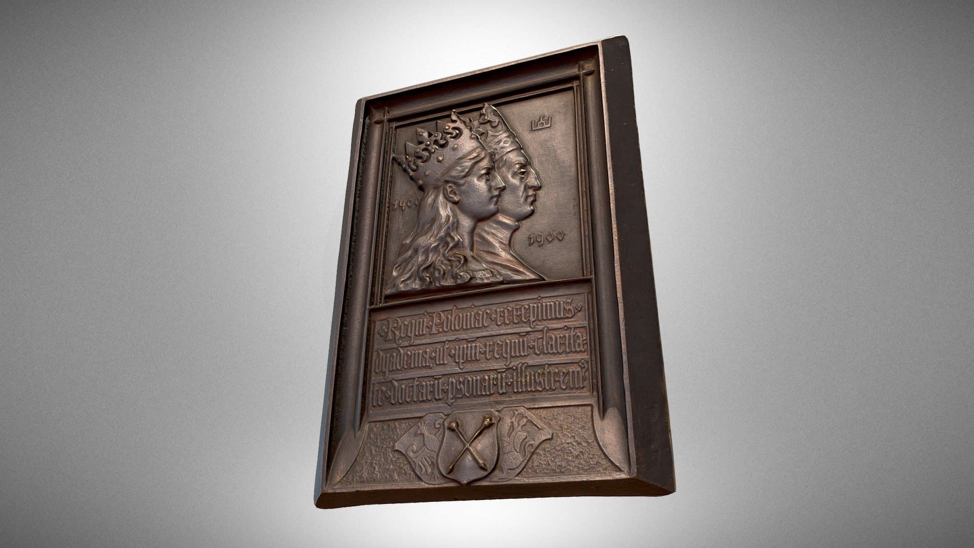 Plaque commemorating the 500th UJ anniversary