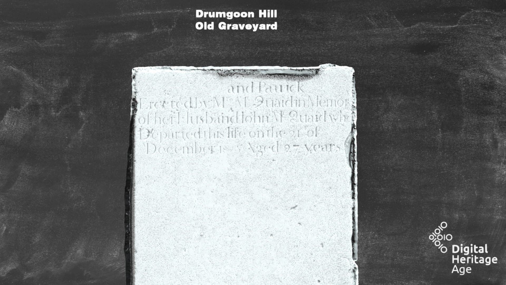 Drumgoon hill - Old Graveyard - Headstone 245