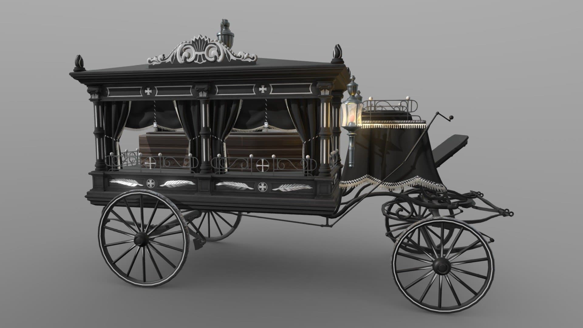 Funeral carriage