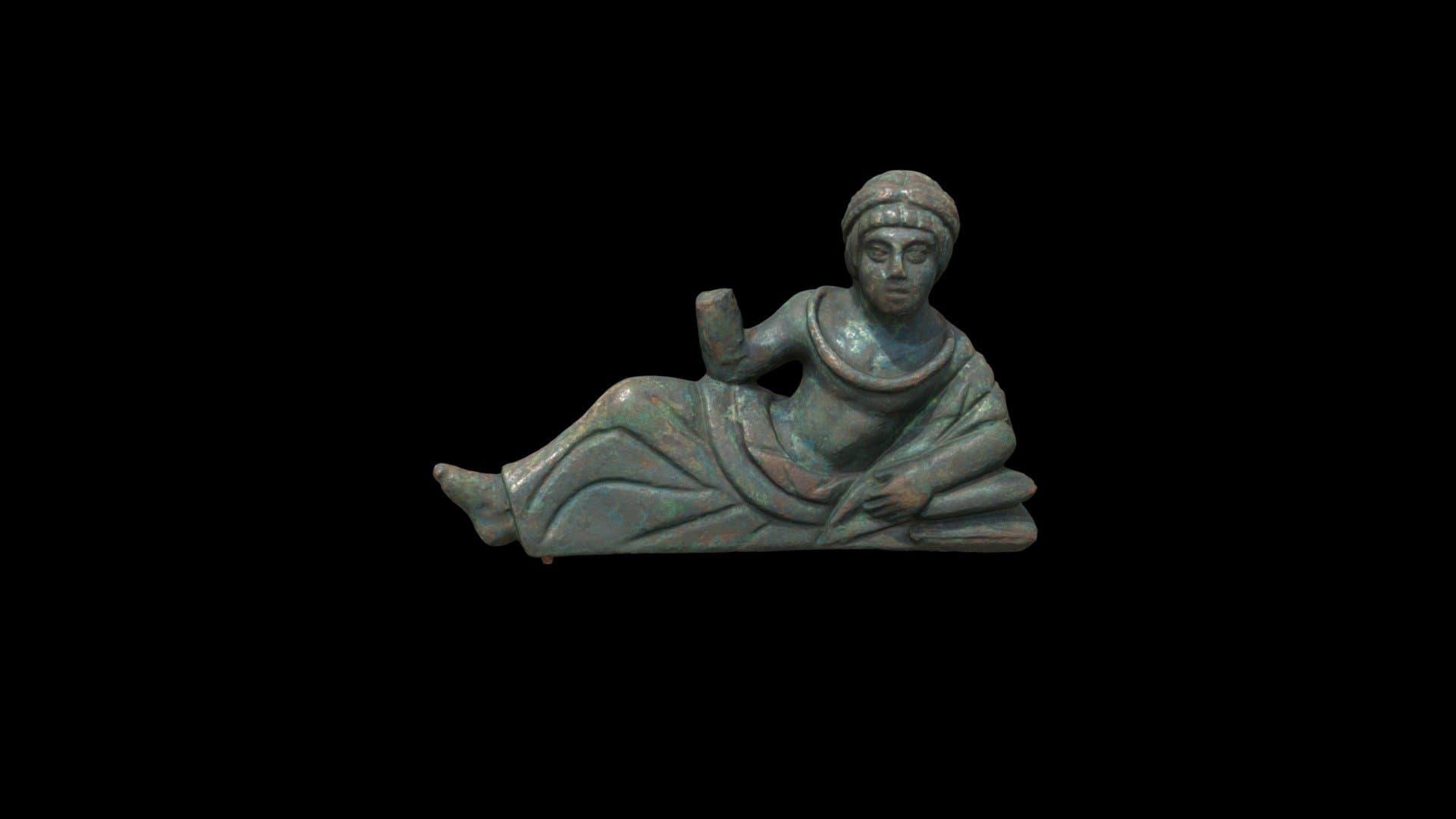 1987.158 Vessel Ornament of Banqueter