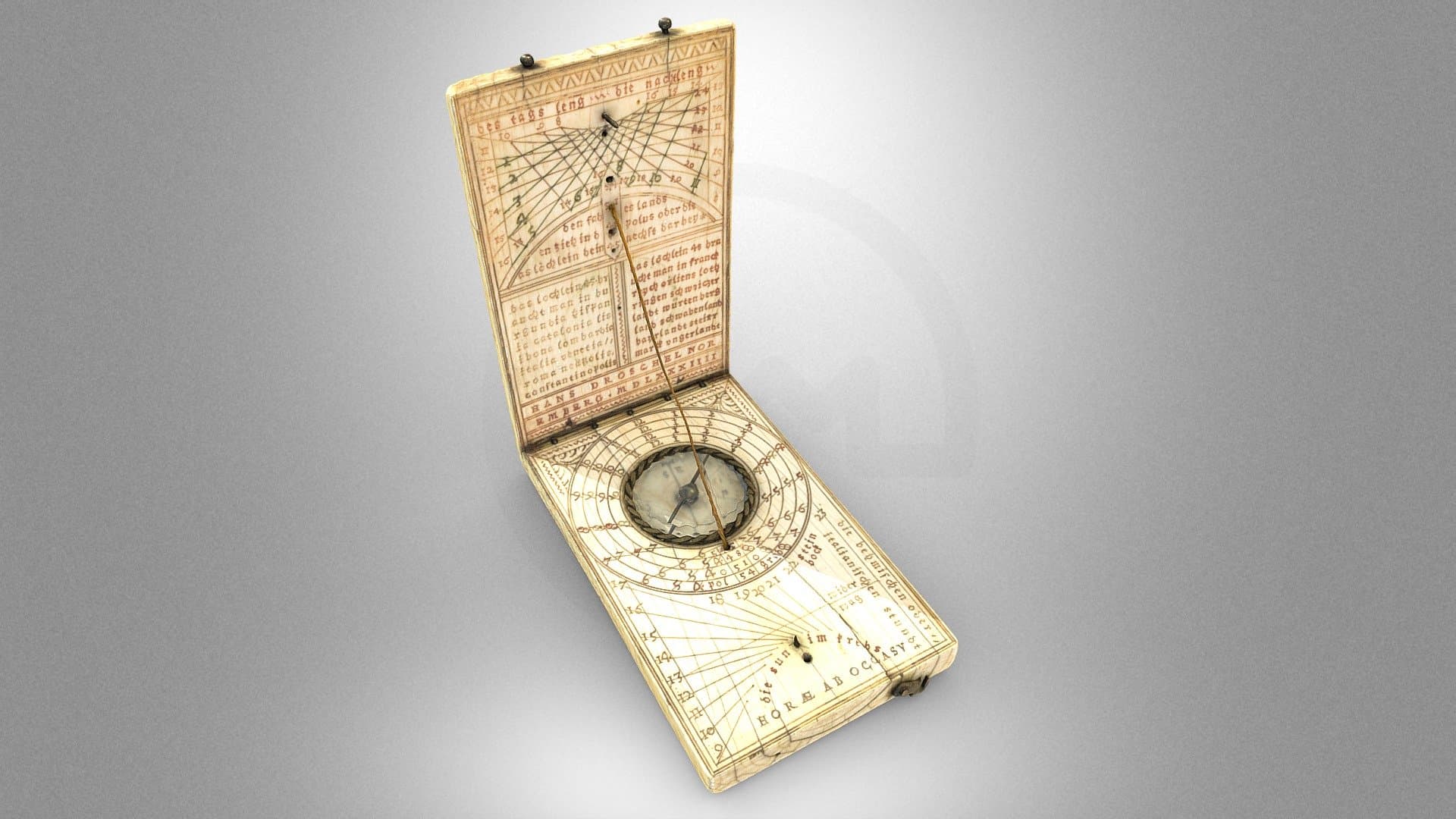 Sundial of the Nuremberg type