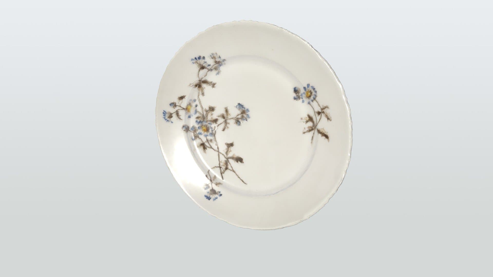 Floral Plate