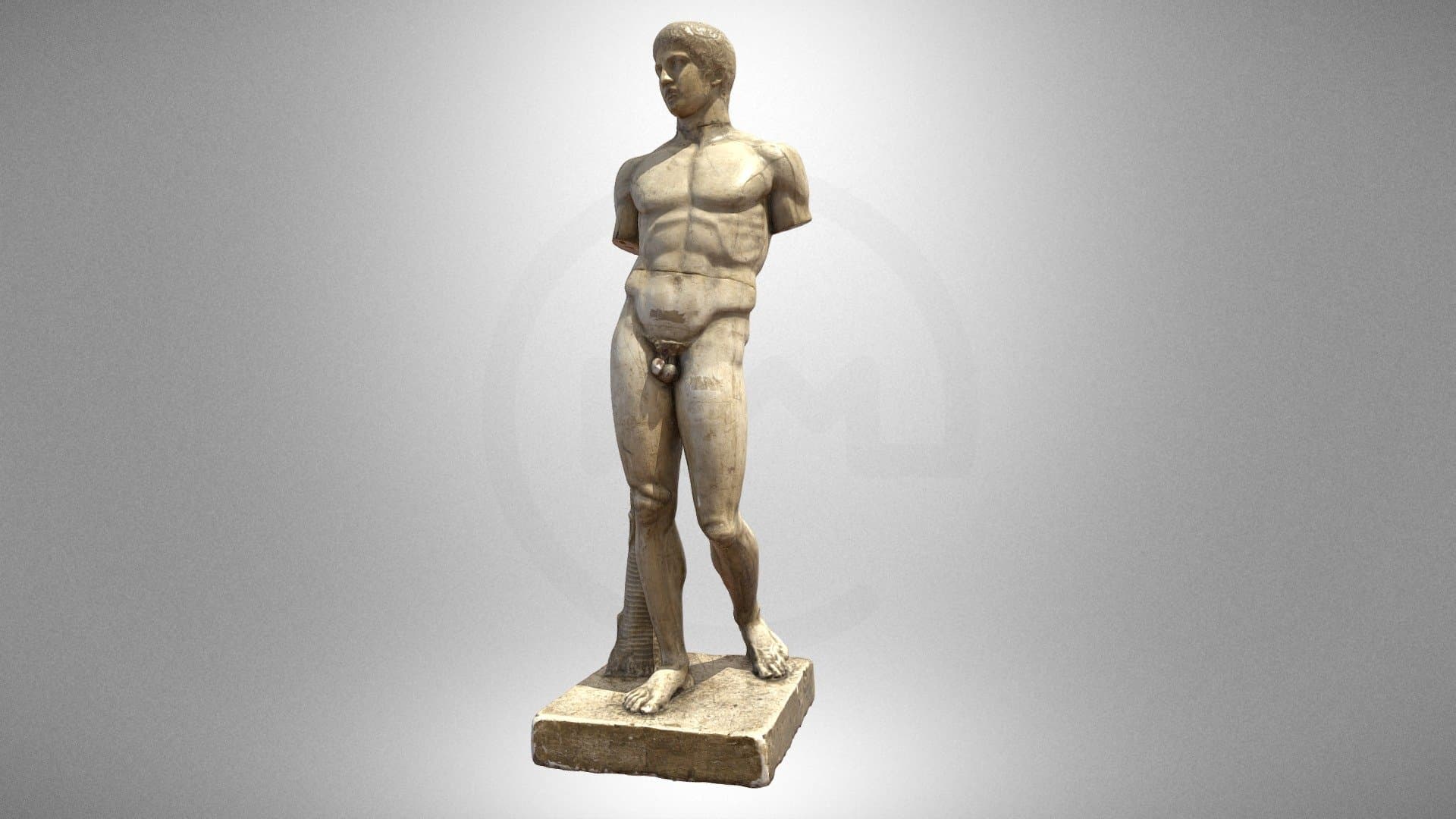 "Doryphoros" (carrying a spear)
