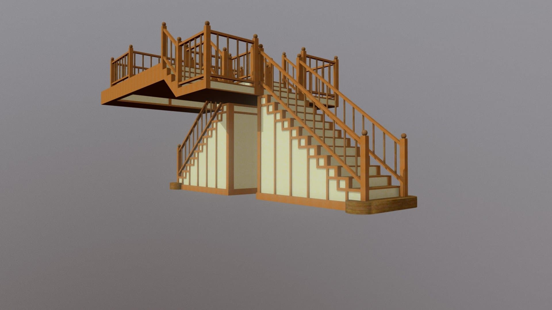 Classic Victorian Edwardian Gilded Age Staircase