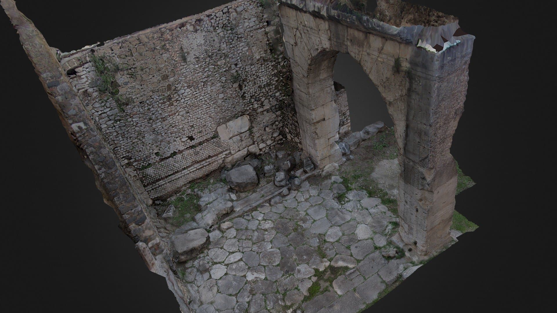 Foursided Roman Arch