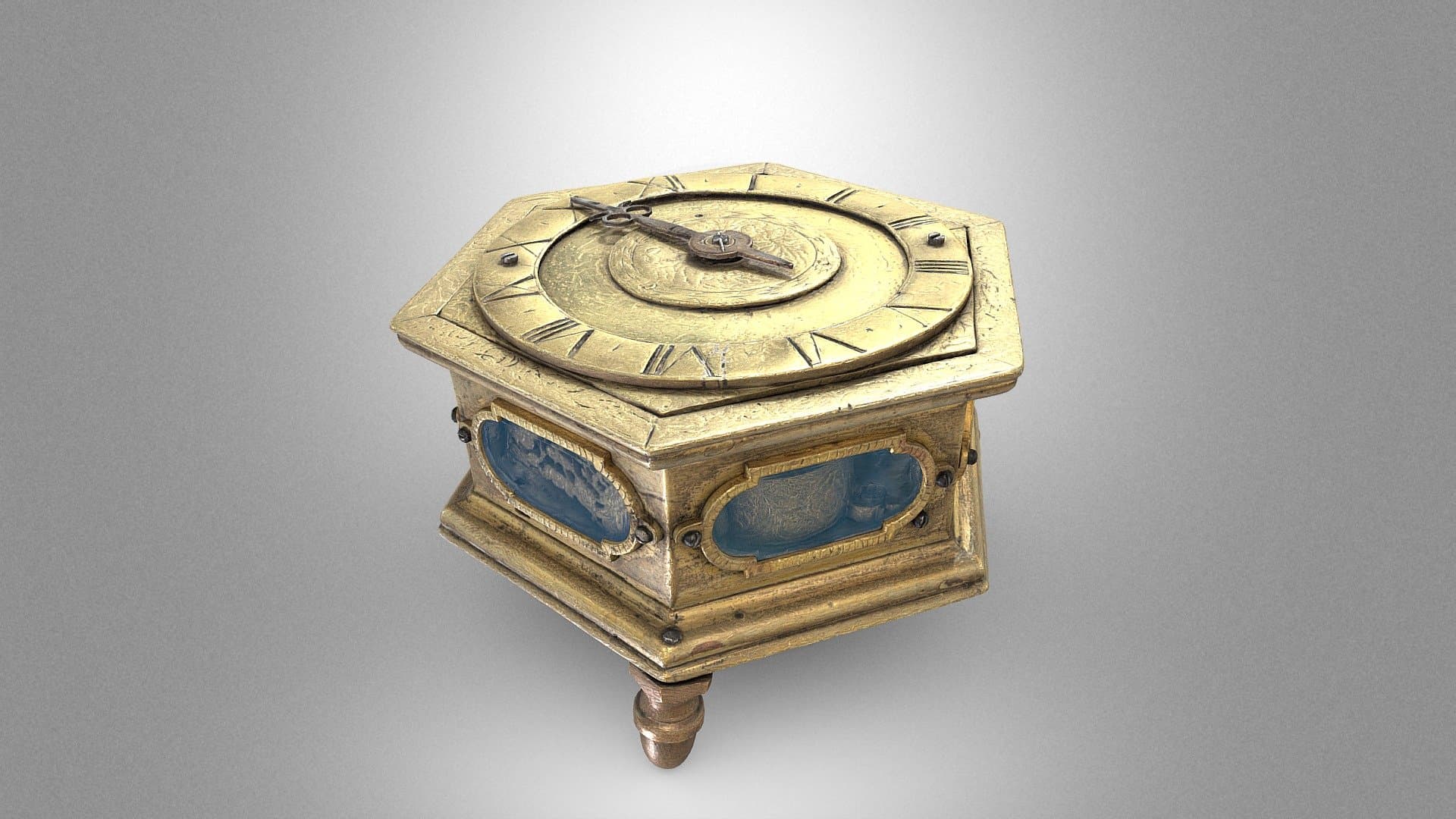 Tabletop clock (17-18th c.)