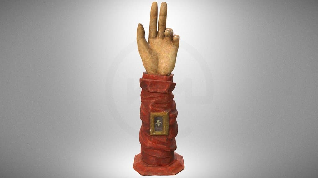 Reliquary with St. Stanislaus’s hand