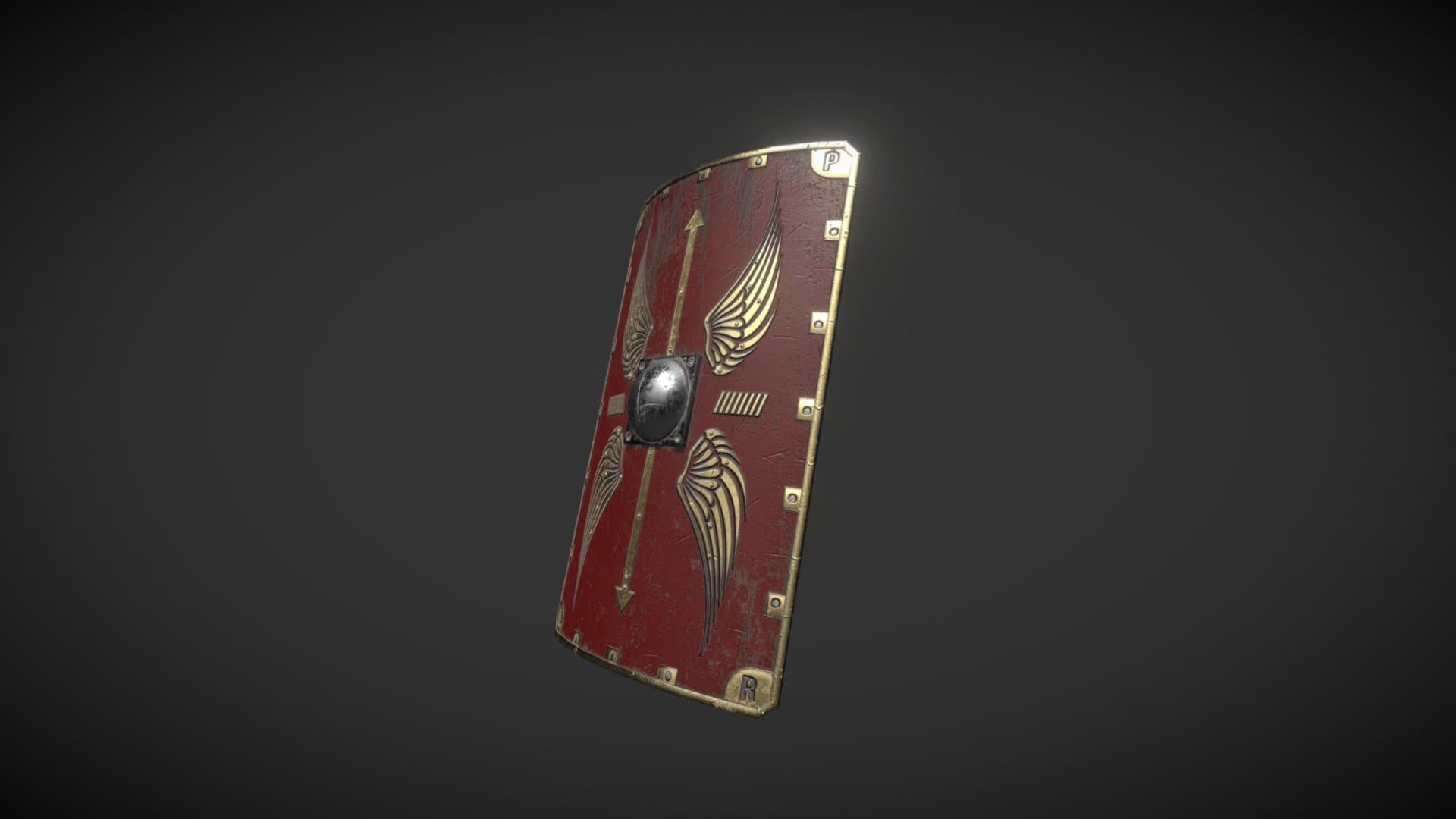 Roman Shield (Scutum)