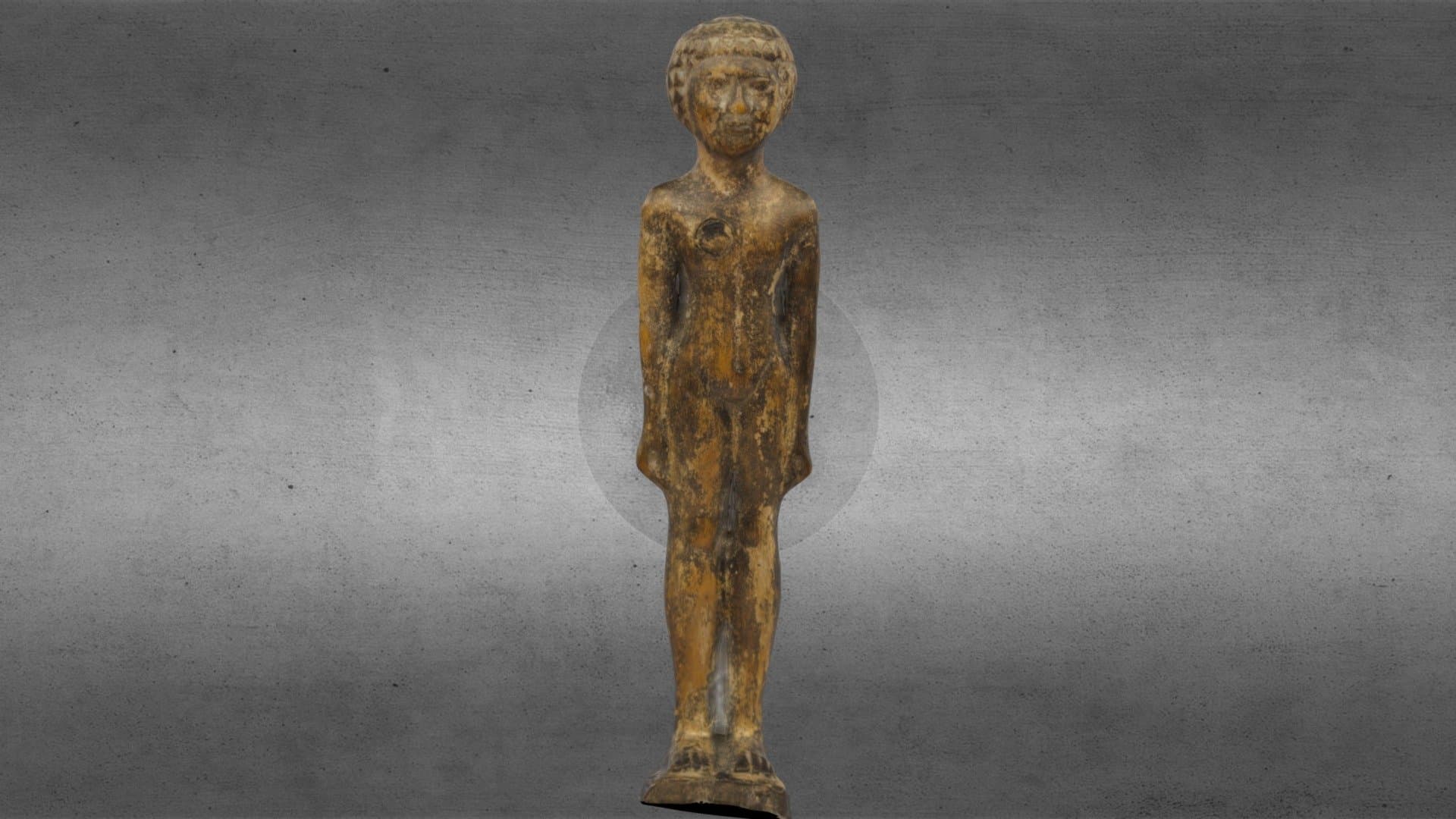 Carved Wooden Female Figure (Egyptian)