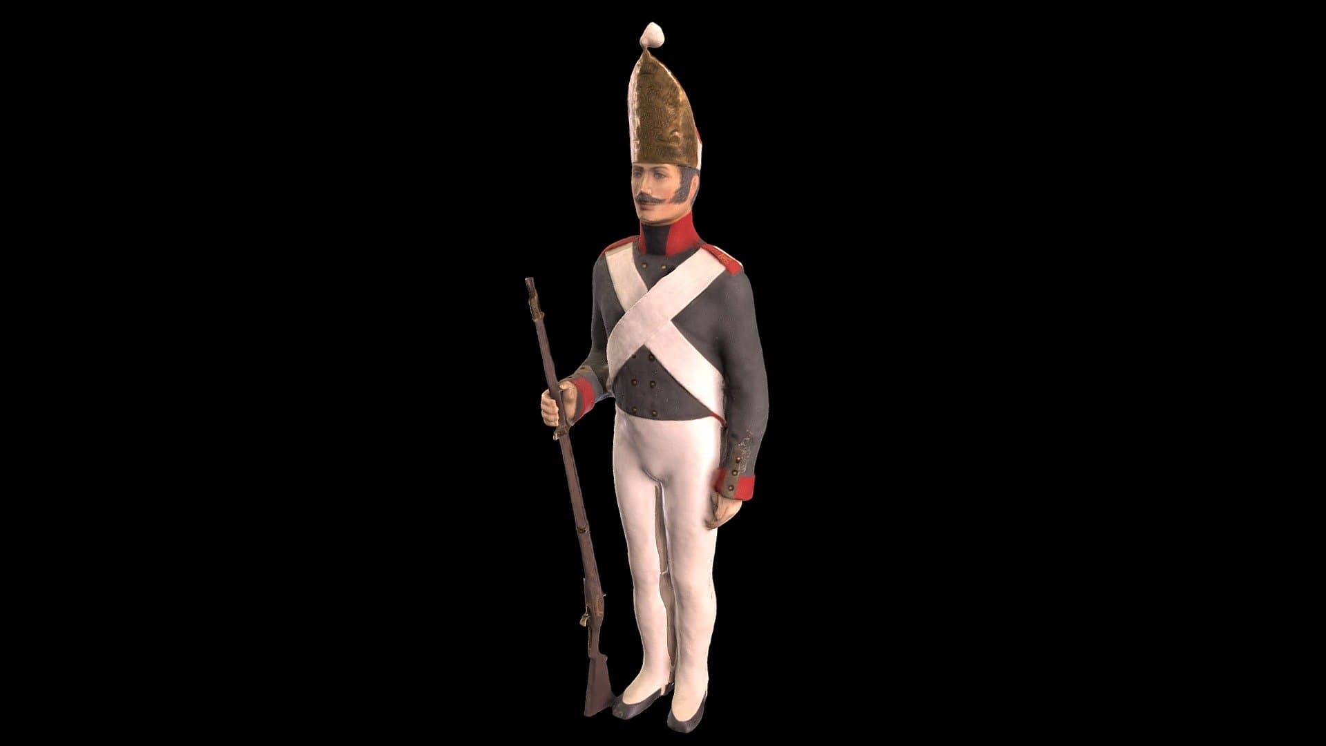 Private soldier of the Pavlovsky Grenadier Regim