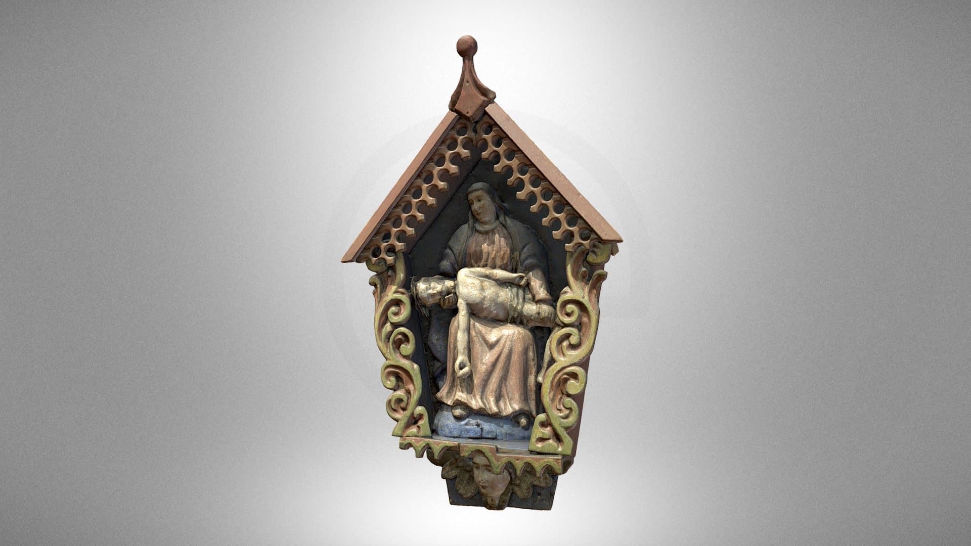 Shrine with Pietà