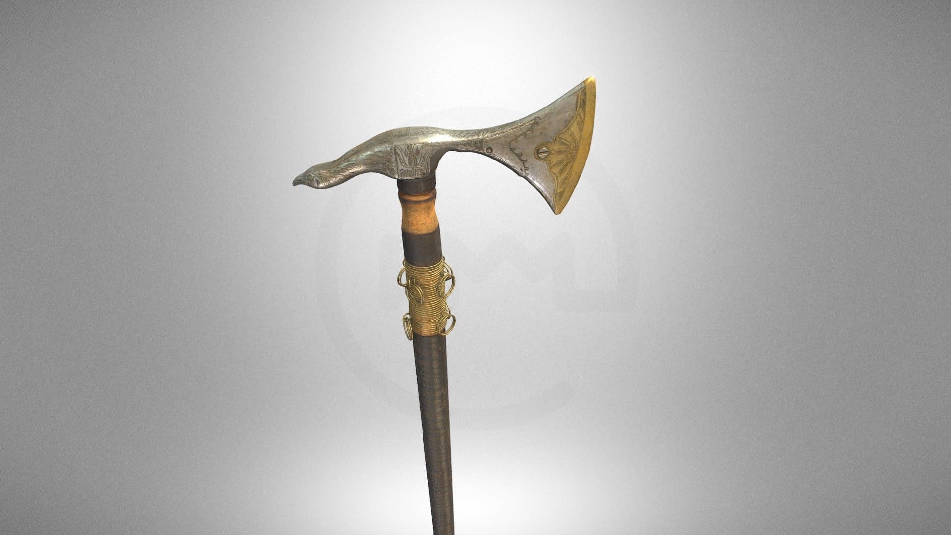 Walking stick-shepherd’s axe