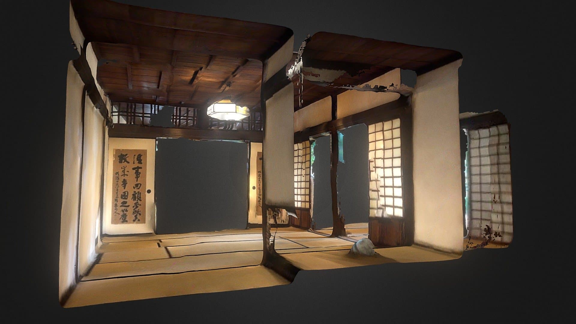 Alcove in an old house