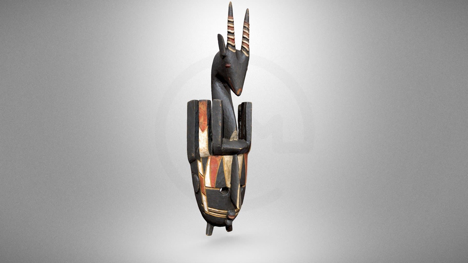 Decorative n’tomo mask