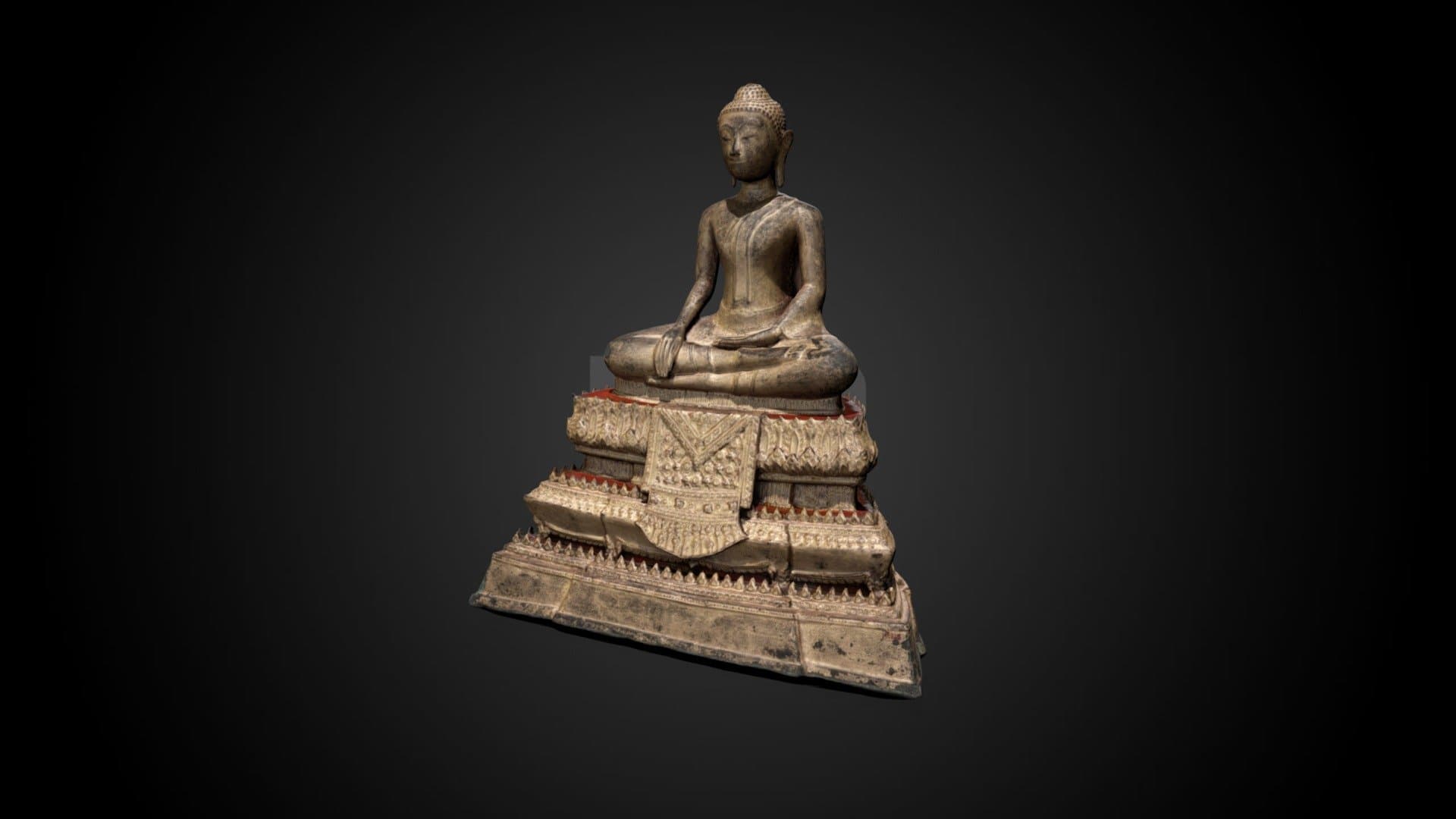 Seated Buddha, date unknown