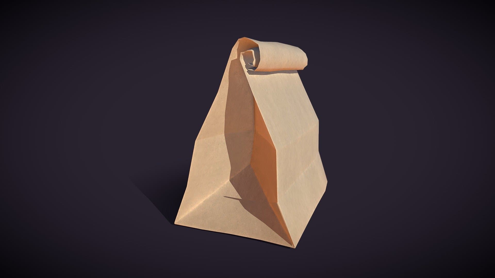 Paper Bag Sack Lunch