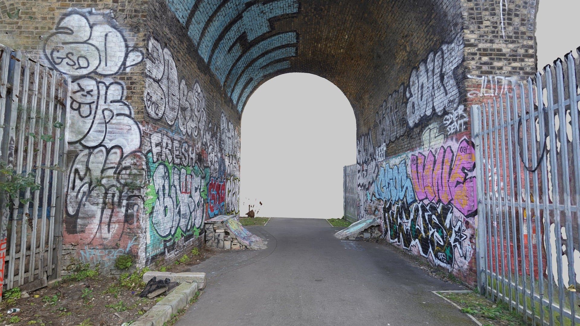 Millwall Skate Ramp Arch