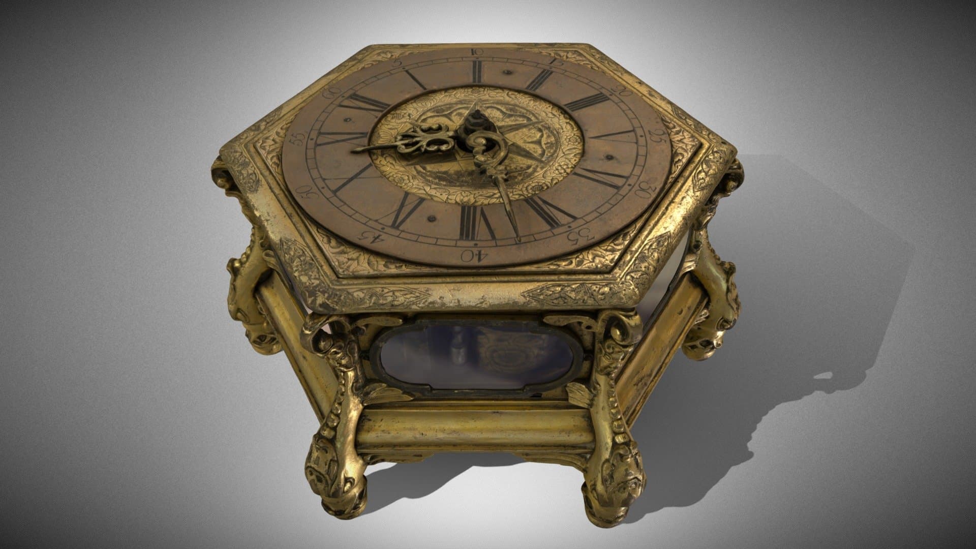 Tabletop clock (1670)