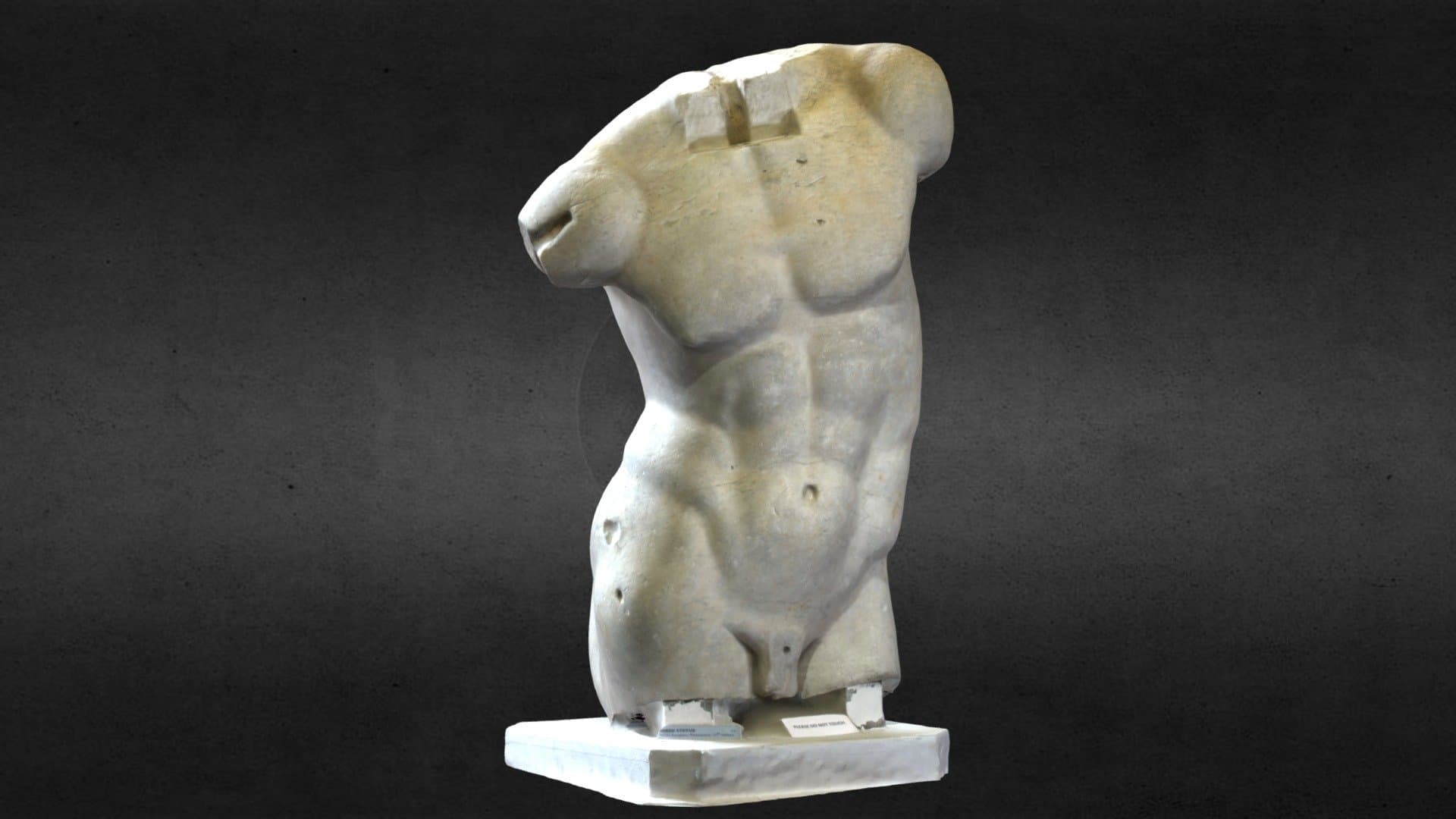 Statue of Male Figure