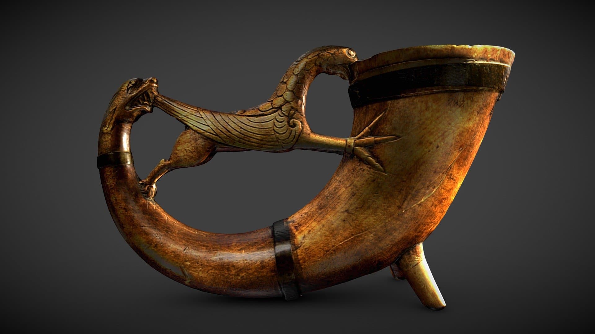 Drinking horn