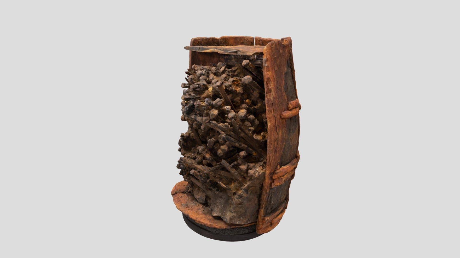 Vat met spijkers | barrel with nails (ca. 1822)