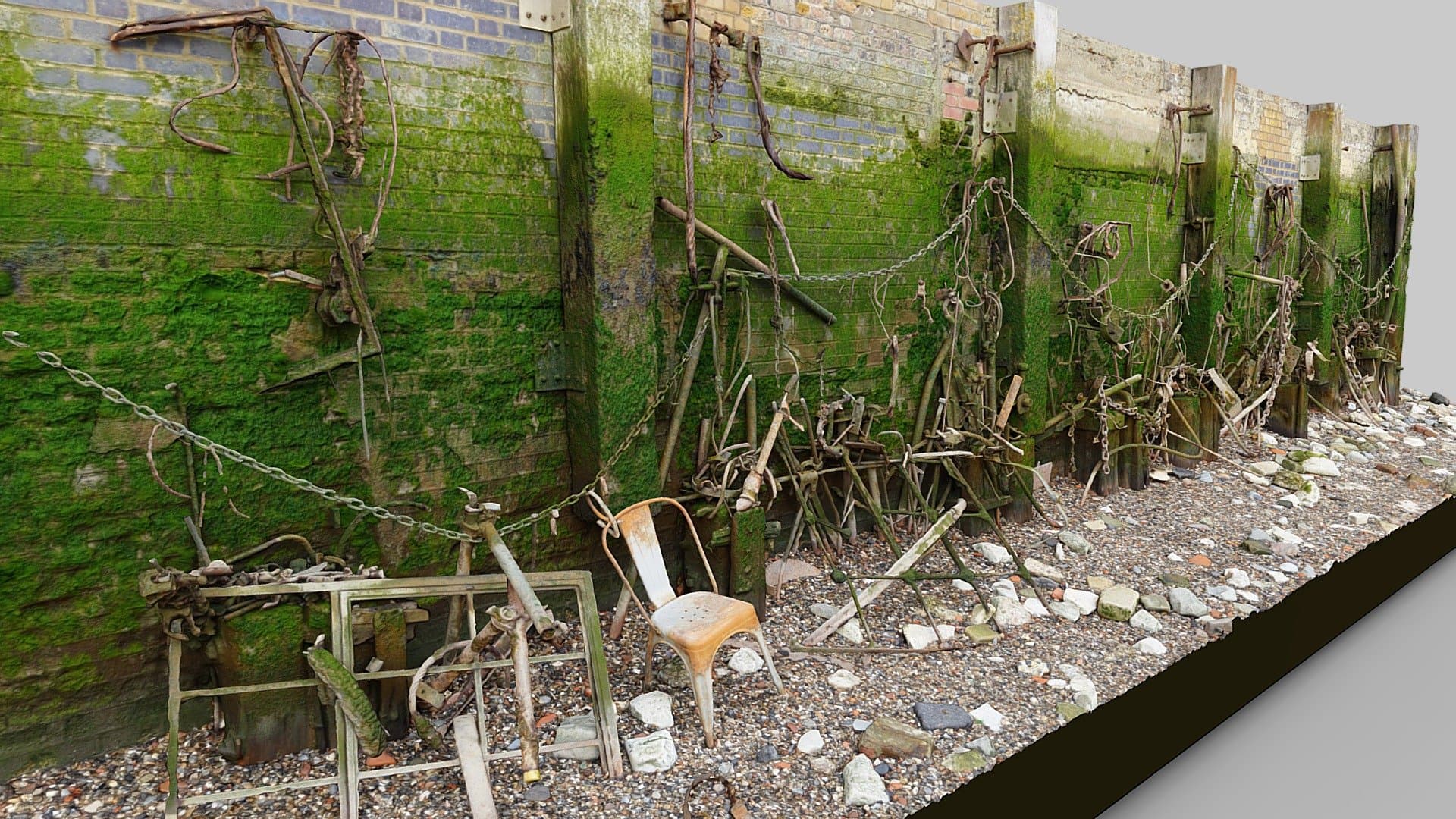 Winchester Wharves Foreshore Objects